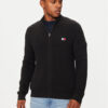 Tommy Jeans Пуловер DM0DM19435 Черен Slim Fit за Мъже цена