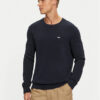 Tommy Jeans Пуловер Essential DM0DM18370 Тъмносин Slim Fit за Мъже цена