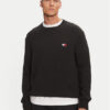 Tommy Jeans Пуловер Badge DM0DM20706 Черен Regular Fit за Мъже цена