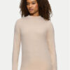 Triumph Пуловер Smart Thermal 10221490 Бежов Slim Fit за Жени цена