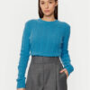 United Colors Of Benetton Пуловер 1244D10AX Син Regular Fit за Жени цена
