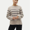 Vero Moda Пуловер Flawless 10320487 Бежов Loose Fit за Жени цена