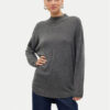 Vero Moda Пуловер Plaza 10290784 Сив Loose Fit за Жени цена