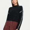 Vero Moda Пуловер New Cream 10313514 Черен Loose Fit за Жени цена