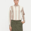 Vero Moda Пуловер Gold New Art 10311357 Бежов Regular Fit за Жени цена