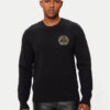 Versace Jeans Couture Пуловер 77GAFMH7 Черен Regular Fit за Мъже цена