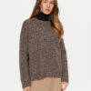 Weekend Max Mara Пуловер Moxa 2425366252 Кафяв Oversize за Жени цена