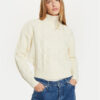Wrangler Пуловер 112356472 Екрю Regular Fit за Жени цена