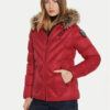 Blauer Пухено яке 24WBLDC03051 Червен Regular Fit за Жени цена