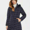 Geox Пухено яке Bettanie W4626H T3122 F1624 Тъмносин Regular Fit за Жени цена