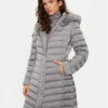 Geox Пухено яке Bettanie W4626H T3122 F1787 Сив Regular Fit за Жени цена
