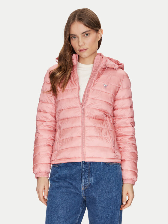 Пухено яке Guess Jeans за Жени цена