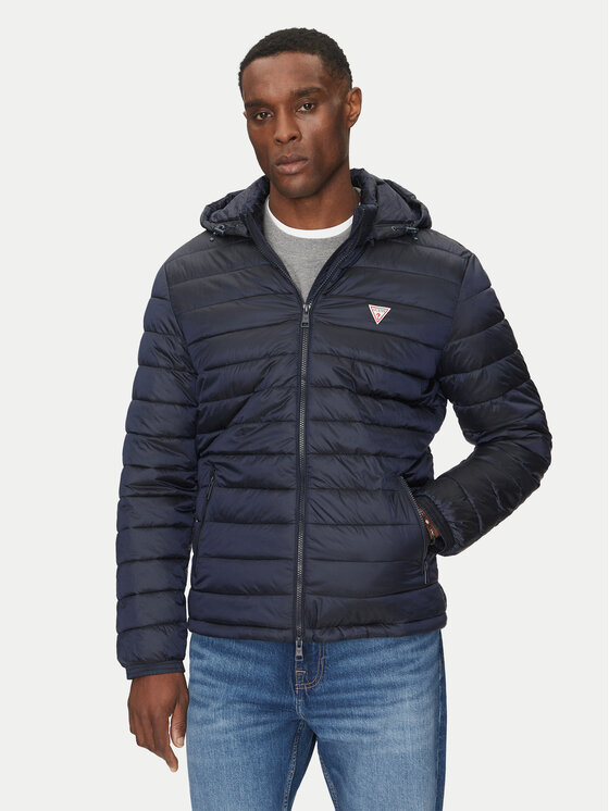 Пухено яке Guess Jeans за Мъже цена