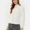 Guess Пухено яке W5RL00 WGV30 Екрю Regular Fit за Жени цена