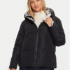 Guess Пухено яке Emelie W4BL38 WGK12 Черен Regular Fit за Жени цена