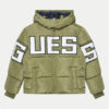 Guess Пухено яке L4BL04 WB240 Зелен Regular Fit за Момчета цена