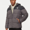 INDICODE Пухено яке Alanin 15-802 Сив Regular Fit за Мъже цена