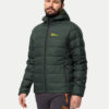 Jack Wolfskin Пухено яке Ather Down 1207671 Зелен Regular Fit за Мъже цена