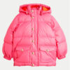 Mini Rodini Пухено яке 2471011828 Розов Regular Fit за Момичета цена