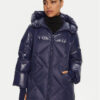 Marella Пухено яке Guido 2423486025 Тъмносин Regular Fit за Жени цена