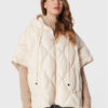 Peserico Easy Пухено яке M22051 A6695 Екрю Relaxed Fit за Жени цена