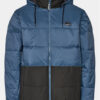 Quiksilver Пухено яке Wolfs EQYJK03990 Син Regular Fit за Мъже цена