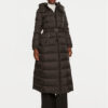 TWINSET Пухено яке 242TP2183 Черен Regular Fit за Жени цена
