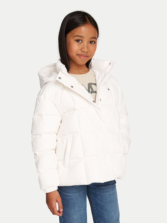 Пухено яке Tommy Hilfiger за Момичета цена