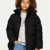 Tommy Hilfiger Пухено яке KB0KB09401 Черен Regular Fit за Момчета цена