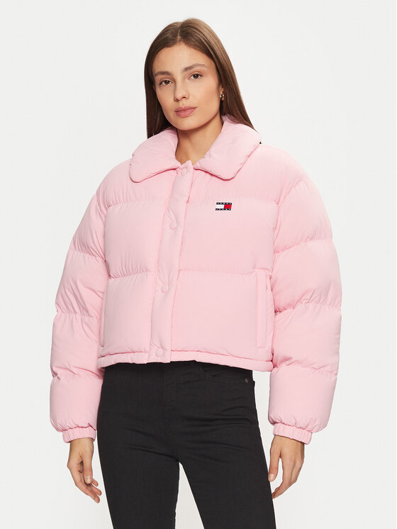 Пухено яке Tommy Jeans за Жени цена