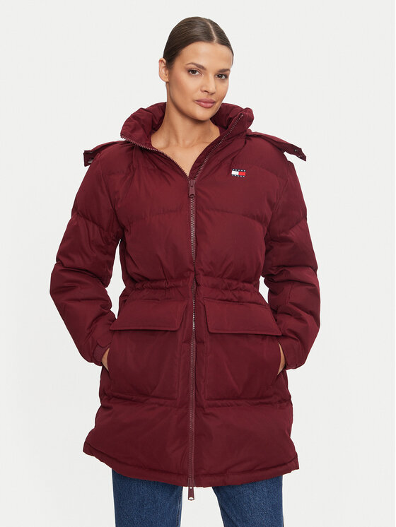 Пухено яке Tommy Jeans за Жени цена