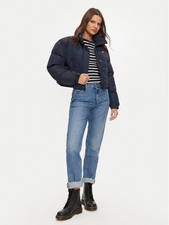 Пухено яке Tommy Jeans за Жени цена