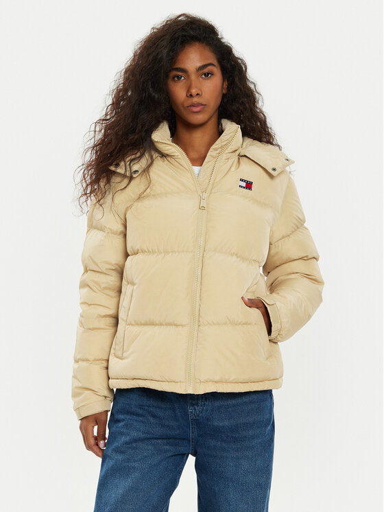 Пухено яке Tommy Jeans за Жени цена