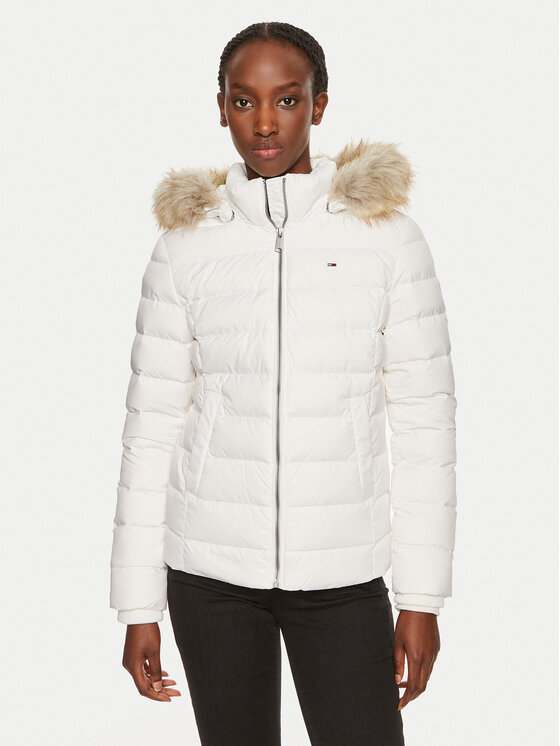 Пухено яке Tommy Jeans за Жени цена