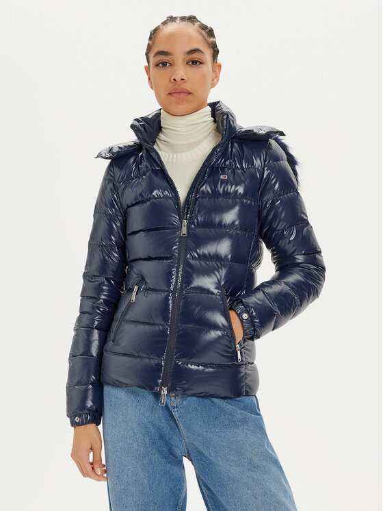 Пухено яке Tommy Jeans за Жени цена