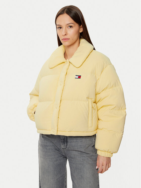Пухено яке Tommy Jeans за Жени цена
