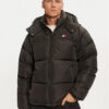 Tommy Jeans Пухено яке Alaska DM0DM19537 Черен Loose Fit за Мъже цена