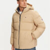 Tommy Jeans Пухено яке Essential DM0DM19786 Бежов Regular Fit за Мъже цена