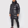 Trussardi Пухено яке 52S00628 Черен Regular Fit за Мъже цена