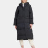 adidas Пухено яке Big Baffle Coat IK3159 Черен Loose Fit за Жени цена