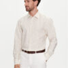 Boss Риза C-Hal-Kent-C1-223 50513648 Екрю Casual Fit за Мъже цена