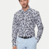 Boss Риза H-Hank-Kent-C1-214 50512851 Син Slim Fit за Мъже цена