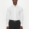 BOSS Риза H-HANK-spread-C1-222 50539227 Бял Slim Fit за Мъже цена