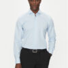 BOSS Риза H-HANK-spread-C1-222 50539227 Светлосиньо Slim Fit цвят на ниска цена