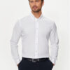 Boss Риза Roan 50520291 Бял Slim Fit за Мъже цена