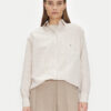 Calvin Klein Jeans Риза J20J224436 Бежов Relaxed Fit за Жени цена