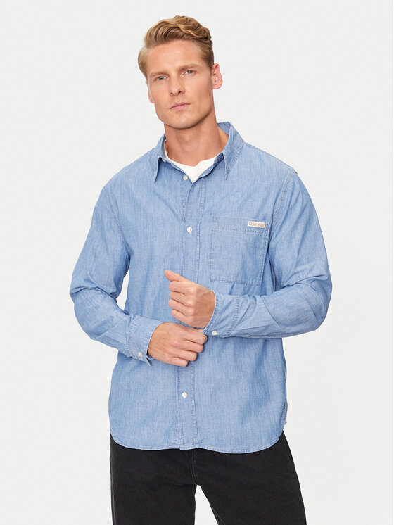 Риза Calvin Klein Jeans за Мъже цена