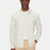 Calvin Klein Jeans Риза Linen Stripe Slim Shirt K10K109332 Бежов Regular Fit за Мъже цена