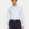 Calvin Klein Риза K10K114302 Светлосиньо Slim Fit за Мъже цена