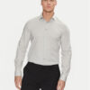 Calvin Klein Риза Poplin Stretch Slim Shirt K10K108229 Сив Slim Fit за Мъже цена